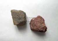 FIG. 3 - Panarea . Latiandesite (du secteur ouest de l'ile). (Latiandesites de la phase initiale)